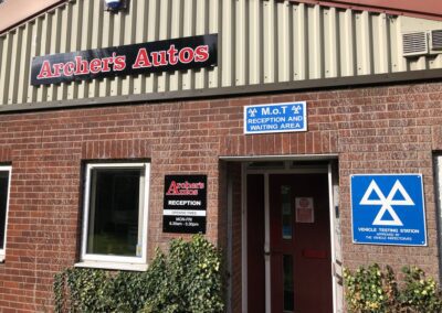 Archer's Autos car garage in Telford 9